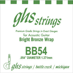 GHS BB54 Χορδή Ακουστικής Κιθάρας Bronze 54" Light Tension