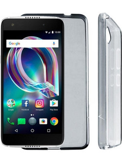 Volte-Tel Slimcolor Air TPU Θήκη (Alcatel Idol 5S 5.2in) Διαφανής Γκρι