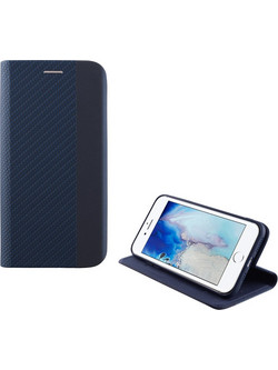 Idol 1991 Elite Anti-RFID Book Stand Θήκη Blue (iPhone SE 2022 / SE 2020 / 8 / 7)