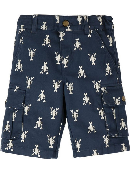 Frugi Explorer Παιδική Βερμούδα Cargo Navy Μπλε SHS006ILB