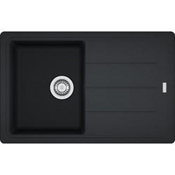 Franke Basis BFG 611-78 Onyx Ένθετος Νεροχύτης Γρανίτη Αντιστρεφόμενος Ματ 78x50cm