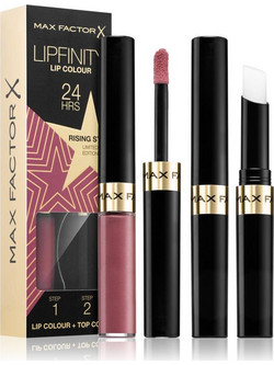 Max Factor Lipfinity Colour & Gloss 084 Rising Star Set Long Lasting Liquid Κραγιόν 6ml