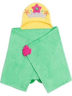 Zoocchini Marietta The Mermaid Παιδικό Πόντσο Θαλάσσης Πράσινο 55x127cm