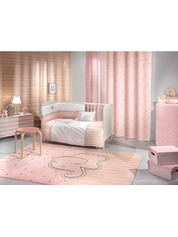 Saint Clair Africa Σετ Κούνιας Pink 5τμχ