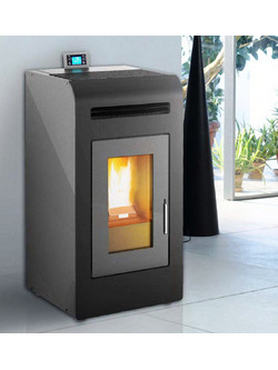 King Modello Cayenne 16 Σόμπα Pellet Αερόθερμη 15.2kW