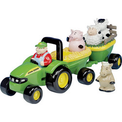 Tomy John Deere Animal Sounds Hayride Οχηματάκι 34908