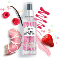 I Love Glazed Raspberry Scented Body Mist 150ml