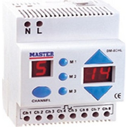 ΚΕΝΤΡΙΚΗ ΜΟΝΑΔΑ (MULTIDIMMER 8 CHANNEL) MASTER DM-8CHL