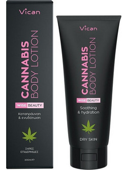 Vican Wise Beauty Cannabis Ενυδατική Lotion Σώματος 200ml