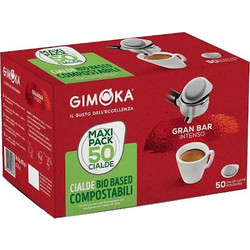 Gimoka Κάψουλες Espresso Gran Bar Συμβατές με Μηχανή E.S.E Pod 50τμχ