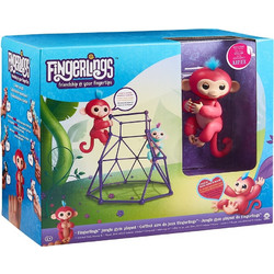 WowWee Fingerlings Set with Junglegym με Monkey Aimee 3732