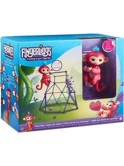WowWee Fingerlings Set with Junglegym με Monkey Aimee 3732