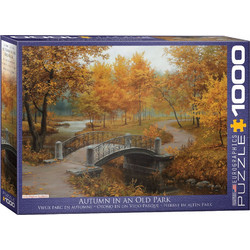Puzzle Eurographics Autumn in an Old Park by Eugene Lushpin 1000 Κομμάτια
