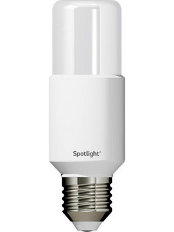 Λάμπα LED τύπου Tube με βίδωμα E27 των 8W σε θερμό φως 3000K | Spotlight | 5597