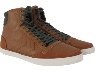 Hummel Slimmer Stadil Vintage Ανδρικά Sneakers Μποτάκια Ταμπά 63501-8198