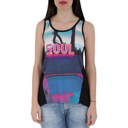 Μπλούζα Αμάνικη Silvian Heach Singlet Inahen RNP15085CNFX-NERO Γυναικείο