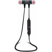 Bluetooth Ακουστικά Sports Μαύρα 17365 (ΟΕΜ)