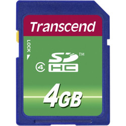 Transcend SDHC 4GB Class 4
