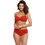 Marko Bikini Set με Ενίσχυση Ψηλόμεσο Κόκκινο M-531