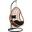 HomeMarkt Κρεμαστή Κούνια Φωλιά Wicker Μπεζ HM5541.04