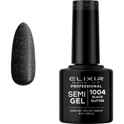 Elixir Semigel 1004 Glitter Ημιμόνιμο Βερνίκι Νυχιών 8ml