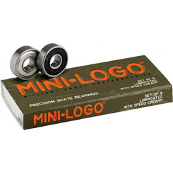 Mini Logo Pack Bearings 8mm