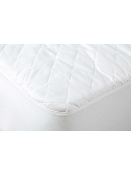 Επίστρωμα Γίγας - King καπιτονέ 180x200+30 - Nima Home - abbraccio - με φούστα ύφασμα - Λευκό