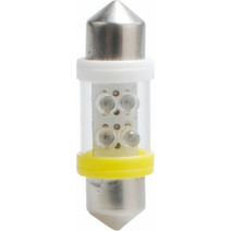 M-tech C5W / C10W LED Κίτρινο 12V 0,49W 36mm 1τμχ L022Y/MT