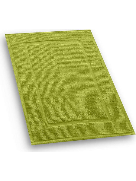 Χαλάκι Μπάνιου Cotton Diva Λαχανί Texi 60Χ90 100% Βαμβάκι