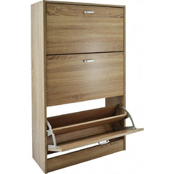 Ankor Παπουτσοθήκη Ξύλινη Sonoma Μ63xΠ24xΥ115cm 745524