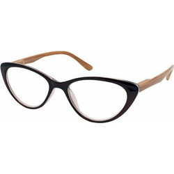 Eyelead E206 Γυαλιά Πρεσβυωπίας +2.25 Κοκάλινα Μαύρα Καφέ