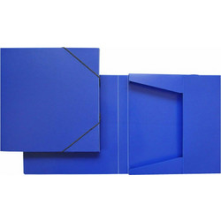 Κουτί Με Λάστιχο 33x25 - Ράχη 3cm - Μπλε 84002