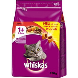 Whiskas Adult 1+ Beef 1.4kg
