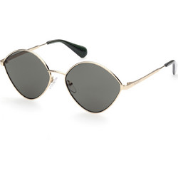 Max & Co 0028 32N Γυναικεία Γυαλιά Ηλίου Πολυγωνικά Μεταλλικά Χρυσά με Μαύρο Polarized Φακό