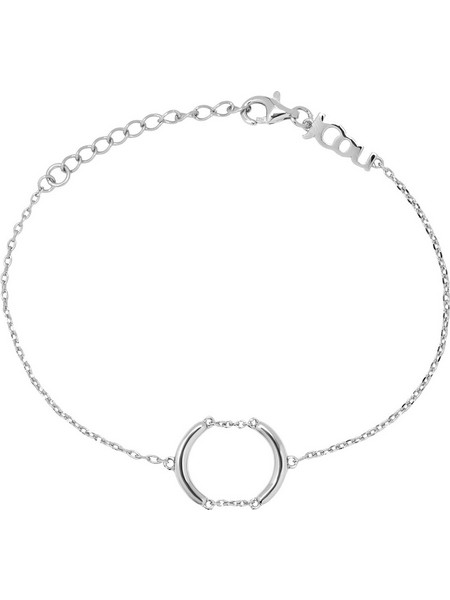 Jcou Chains Γυναικείο Βραχιόλι Αλυσίδα από Ασήμι 925 JW904S2-01