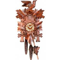 Ρολόι Εκκρεμές Κούκος 38cm Ξύλινο HEKAS 1611