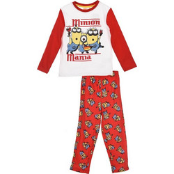 Minions Παιδική Πιτζάμα, Χρώμα Κόκκινο