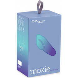 We-Vibe Moxie Κλειτοριδικός Δονητής για Ζευγάρια με App Control 8.5cm Τιρκουάζ