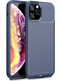 Θήκη Apple iPhone 11 Carbon Fiber TPU - Blue