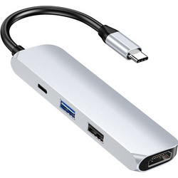 type c to hdmi adapter cable 4K HD usb hub (Κωδ. 1-DOCK017)