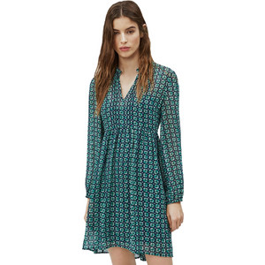 Pepe Jeans Milena Mini Καθημερινό Φόρεμα Πετρόλ PL952856-0AA