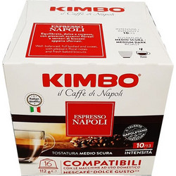 Kimbo Κάψουλες Espresso Napoli Συμβατές με Μηχανή Dolce Gusto 16τμχ