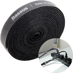 Baseus Rainbow Circle Velcro Straps Δεματικά Καλωδίων 3m - Black ACMGT-F01