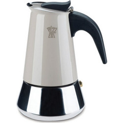 Pezzetti Ghidini Μπρίκι Espresso 2Cups Μπεζ