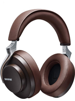 Shure Aonic 50 Ασύρματα Bluetooth Ακουστικά Over Ear με Noise Canceling Καφέ