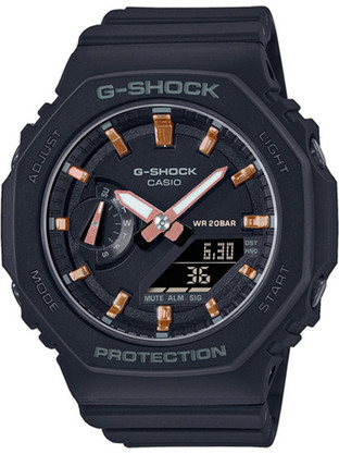 Casio G-Shock Ανδρικό Ρολόι Χρονογράφος με Μπλε Καουτσούκ Λουράκι GMA-S2100-1AER