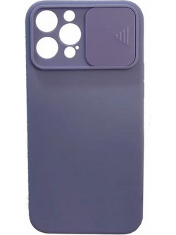 Θήκη Σιλικόνης Matt 1,5 mm Με Προστασία Κάμερας Για Apple iPhone 12 Mini 5,4'' Λιλά