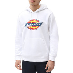 Dickies Icon Logo Ανδρικό Φούτερ με Κουκούλα & Τσέπες Λευκό DK0A4XCB-WHX