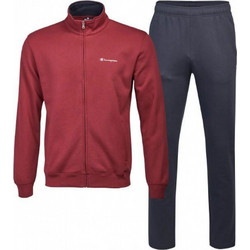 Champion Ανδρικό Σετ Φόρμας Μαύρο Μπορντό 13613-RS505