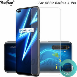 Tempered Glass 9H Για REALME 6 pro Προστατευτικό Οθόνης Full Glue - διαφανής